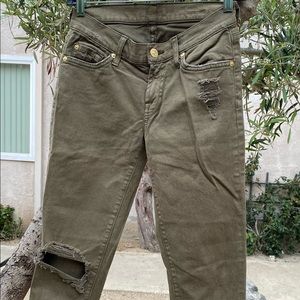 NW 7 For All Mankind The Slim Cigarette, Sz 25X24